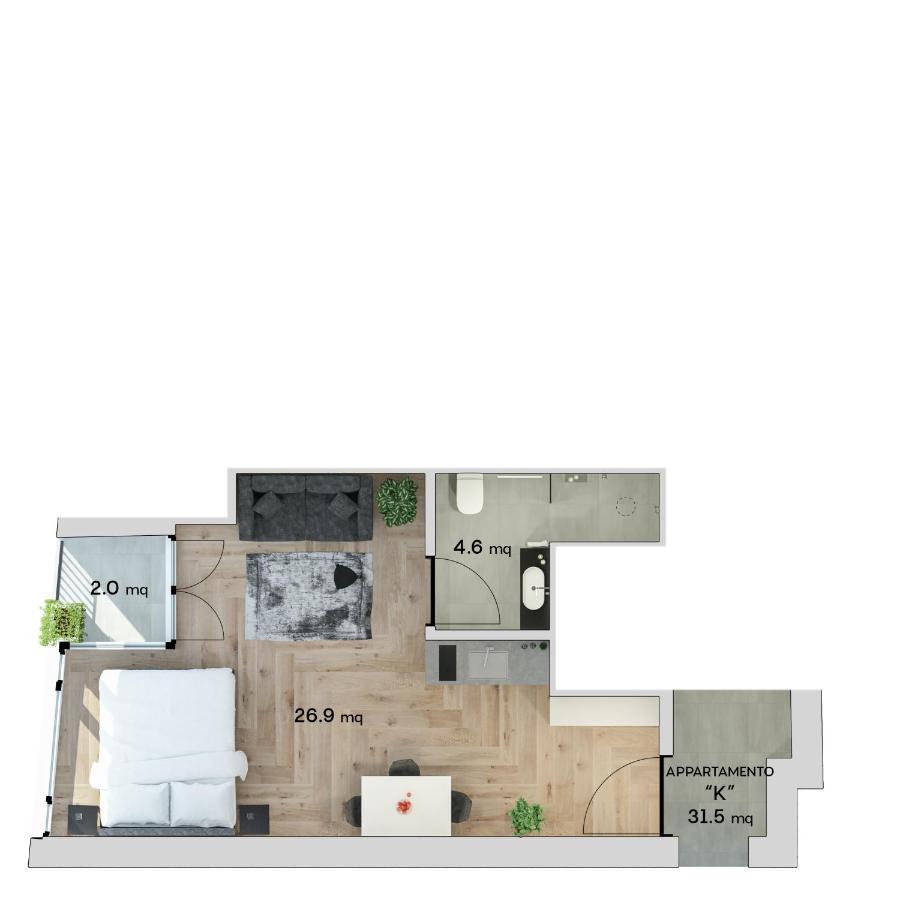 Apartments Sabine K Merano Eksteriør bilde